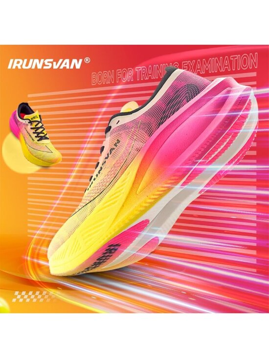 Ultra-Light Carbon Plate Marathon Running Shoes for Men - Stable main image 3
